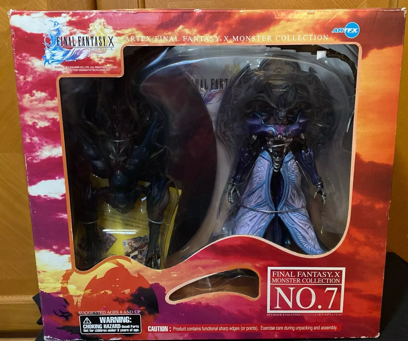 Kotobukiya Square Enix Final Fantasy X Monster Collection No 7 Seymour Evolution Trading Figure