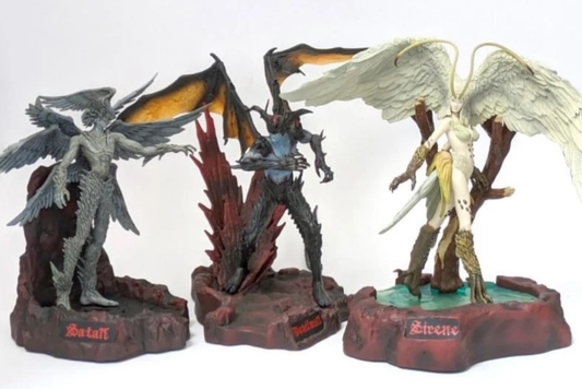 Bandai Go Nagai Devilman EX-F Collection Devilman Satan Sirene 3 Trading Figure Set