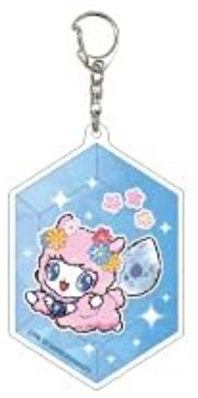 GraffArt Sanrio Jewelpet Magic Jewels Jewelpet Sunshine 01 Angela Acrylic Mascot Strap Trading Figure