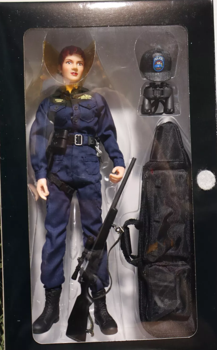 Dragon 1/6 12" N.Y.P.D. Emergency Service Unit Sniper Team Observer Winona Action Figure