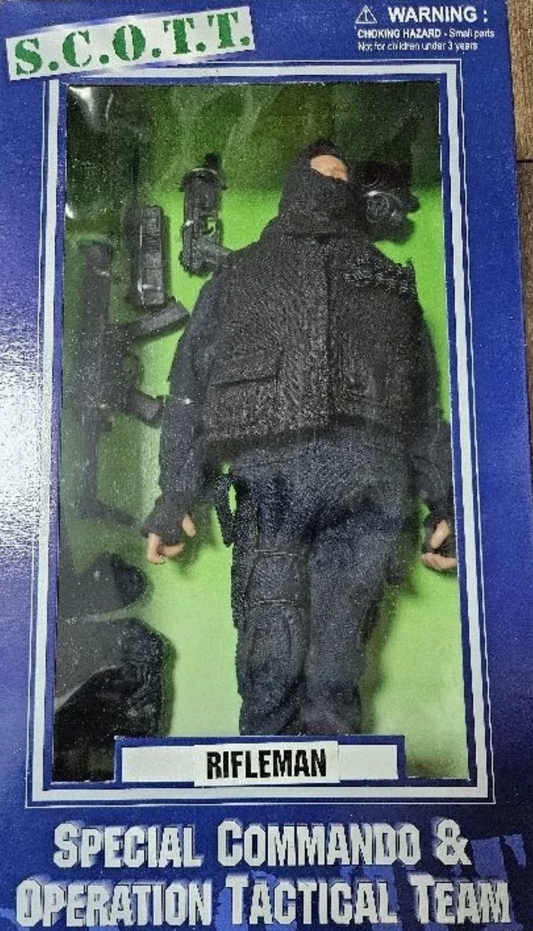 Unicorn International 1/6 12" S.C.O.T.T. Special Commando Operation Tactical Team Rifleman Action Figure