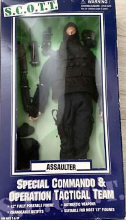 Unicorn International 1/6 12" S.C.O.T.T. Special Commando Operation Tactical Team Assaulter Action Figure