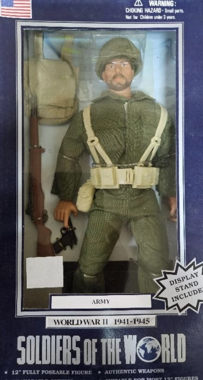 Formative international 1/6 12" Soldiers of the World World War II 1941-1945 Army Action Figure