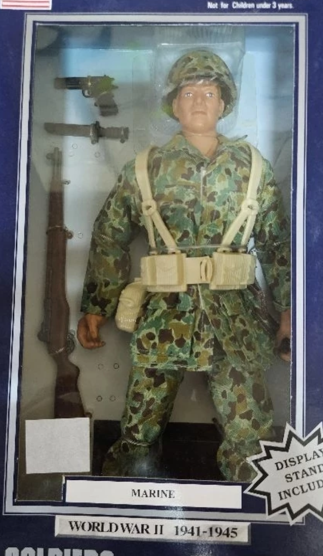 Formative international 1/6 12" Soldiers of the World World War II 1941-1945 Marine Action Figure