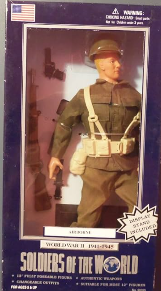 Formative international 1/6 12" Soldiers of the World World War II 1941-1945 Airborne Action Figure