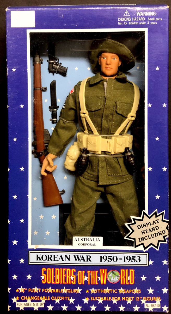 Formative international 1/6 12" Soldiers of the World Korean War 1950-1953 Australia Corporal Action Figure