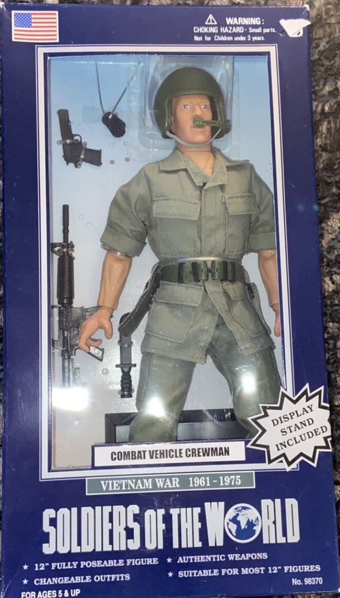 Formative international 1/6 12" Soldiers of the World Vietnam War 1961-1975 Combat Vehicle Crewman Action Figure