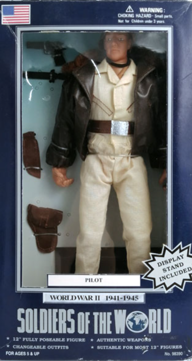 Formative international 1/6 12" Soldiers of the World World War II 1941-1945 Pilot Action Figure