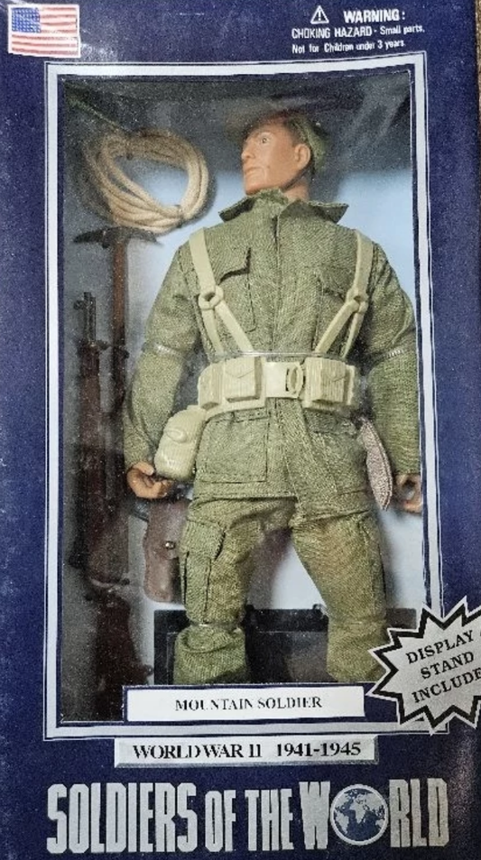 Formative international 1/6 12" Soldiers of the World World War II 1941-1945 Mountain Soldier Action Figure