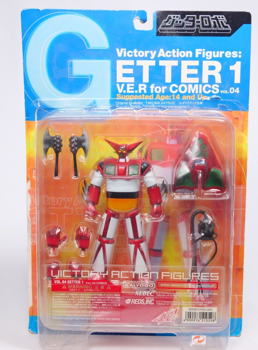 Kaiyodo Xebec Toys Victory Action Getter 1 V.E.R. for Comics Vol 04 Trading Figure