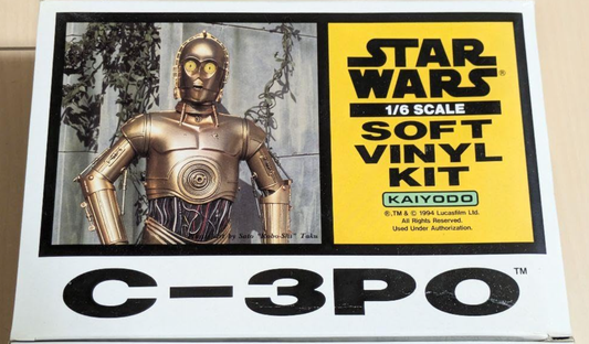 Kaiyodo 1/6 Star Wars Soft Vinyl Kit C-3PO Model Kit Figure