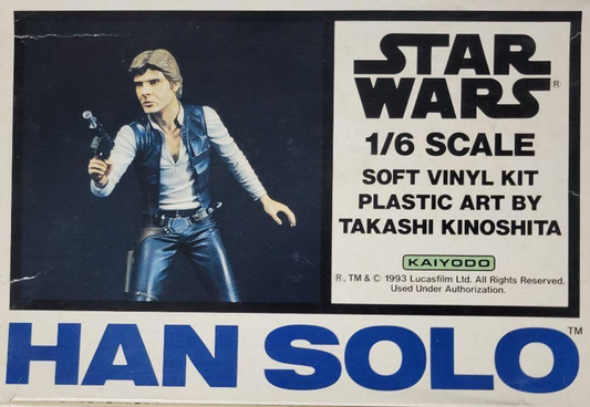 Kaiyodo 1/6 Star Wars Soft Vinyl Kit Han Solo Model Kit Figure