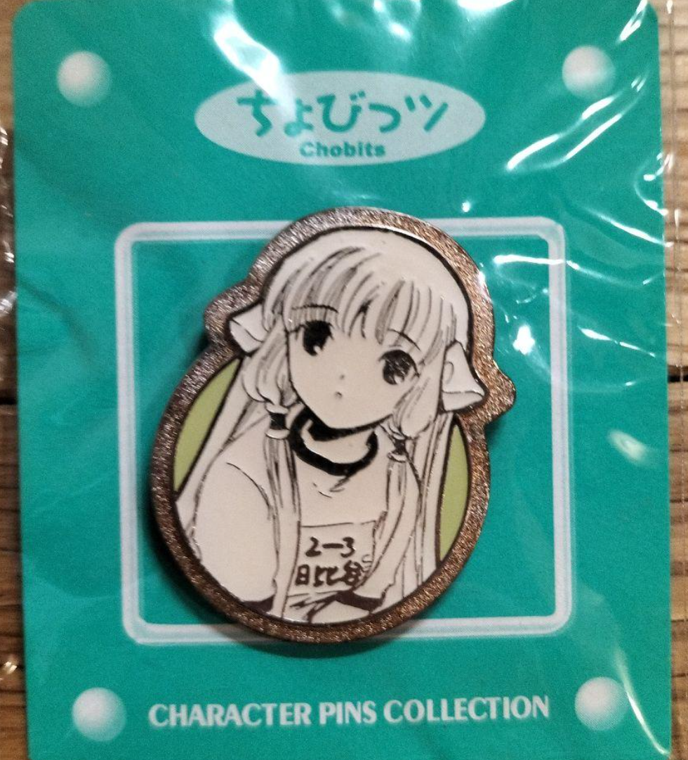 Kodansha 2001 Clamp Chobits Chii Pins Collection Figure