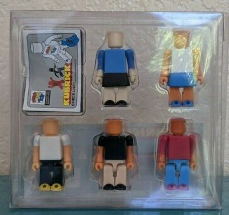 Medicom Toy Kubrick Basic 02 Body 5 Action Figure Set