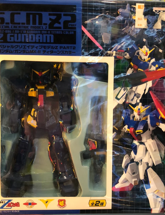 Banpresto Mobile Suit Gundam Z S.C.M Special Creative Model 2 Z2 MSZ-006 RH-178 Zeta Gundam Action Figure