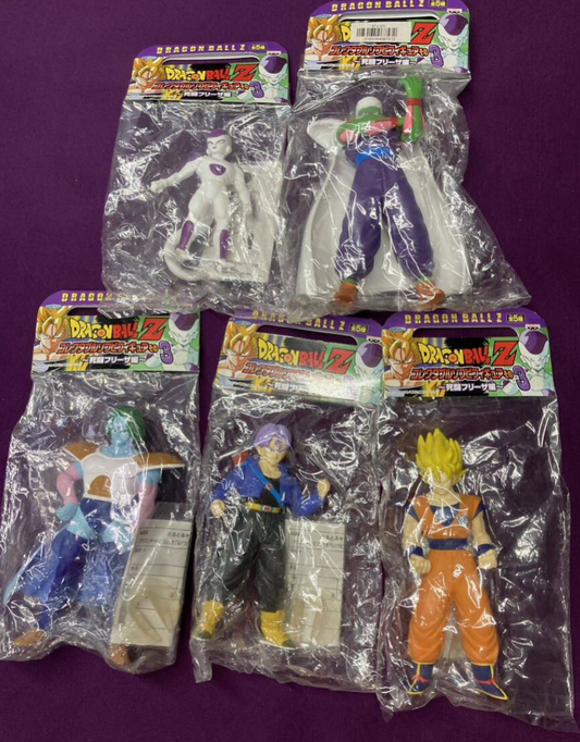 Banpresto Dragon Ball Z Soft Vinyl Colleciton Part 3 5 Trading Figure Set