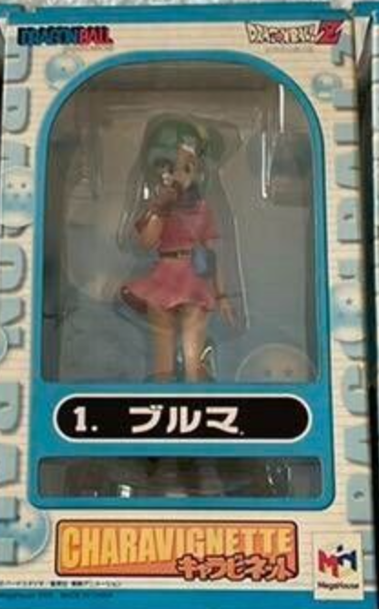 Megahouse Dragon Ball Z DBZ DX Charavignette Vol 1 Bulma Pvc Figure