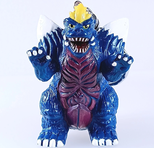Banpresto 1997 Toho Godzilla Space Godzilla Key Chain Holder 3" Trading Figure
