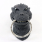Folkart Toho Godzilla 1954 Magnet Key Ring Chain Holder 2" Trading Figure