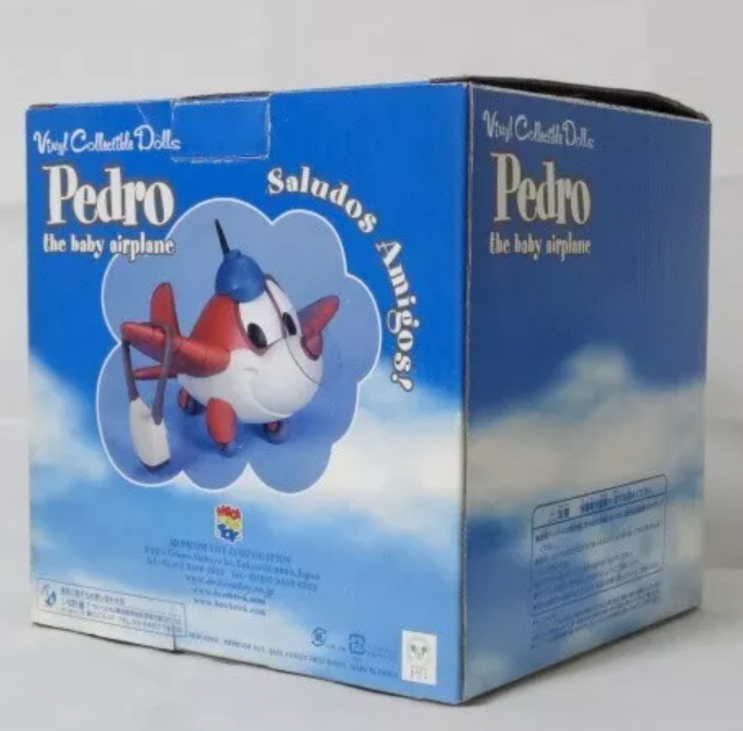 Medicom Toy VCD Vinyl Collectible Dolls Pedro The Baby Airplane 6" Trading Figure