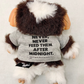 Medicom Toy Gremlins Over The Stripes Gizmo Crying Grey Tee Shirt ver 12" Plush Doll Figure