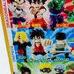 Bandai 40th Weekly Jump Dragon Ball x One Piece x Naruto 9 Trading Figure Set