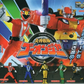 Bandai Power Rangers Engine Sentai Go-Onger Gashapon Full Color 7 Collection Figure Set