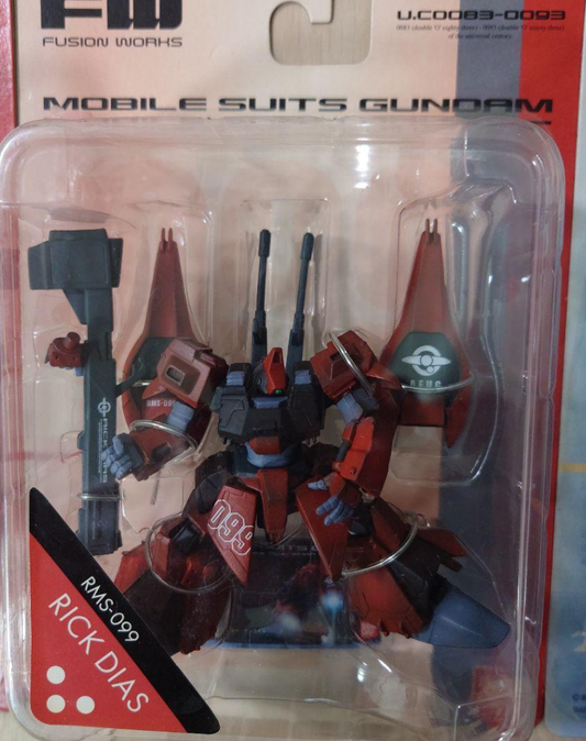 Volks Mobile Suit Gundam FW Fusion Works Ultimate Operation Plus RMS-099 Rick Dias Trading Figure