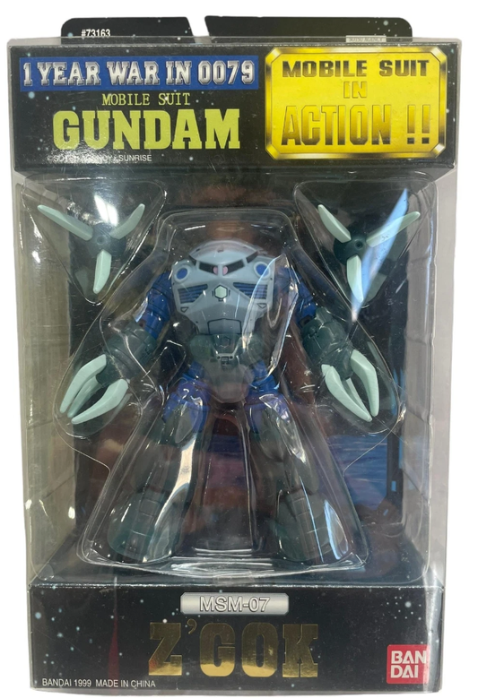 Bandai Mobile Suit in Action MSIA MIA Gundam MSM-07 Z'Gok 1 Year War 0079 ver Figure