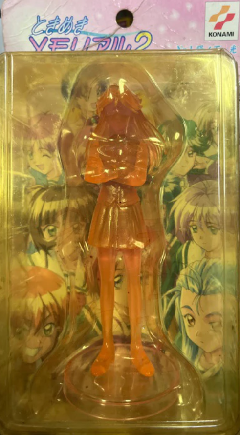 Yujin SR DX Tokimeki Memorial 2 Kasumi Asou Orange Clear Crystal ver Pvc Trading Collection Figure