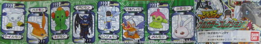 Bandai Digimon Digital Monster Adventure Gashapon Full Color Collection Part 2 8 Figure Set