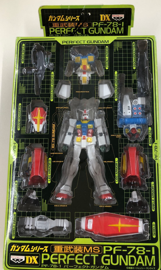 Banpresto Mobile Suit Gundam DX MS PF-78-1 Perfect Gundam Action Figure