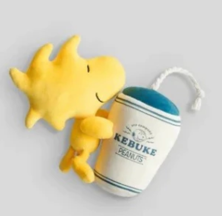 The Peanuts Snoopy Taiwan Kebuke Limited Woodstock Plush Doll Pet Toy