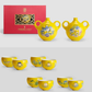 The Peanuts Snoopy Taiwan Kebuke Limited Ceramics Porcelain Teapot & Tea Cup Set
