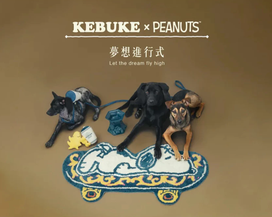 The Peanuts Snoopy Taiwan Kebuke Limited Floor Mat