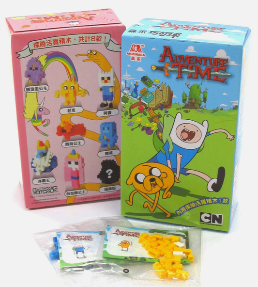 Morinaga Adventure Time Taiwan Limited 8 Mini Bricks Trading Figure Set