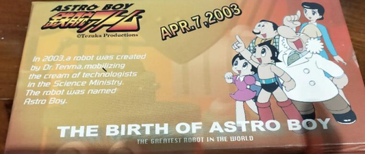 Tezuka Production Apr 7 2003 The Birth of Astro Boy 3 Wristwatch Watch Set