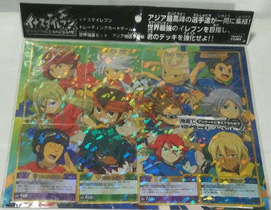 Takara Tomy Inazuma Eleven 11 Go World Champion Asia Regional Qualifiers Trading Card Game Cards Set