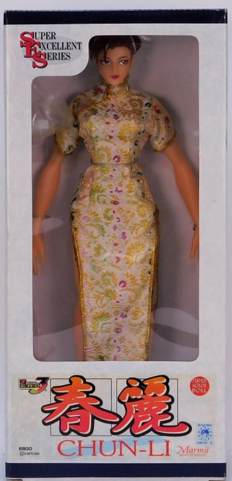 Marmit 1/6 12" Super Excellent Series Capcom Street Fighter Chun Li Doll White Action Figure