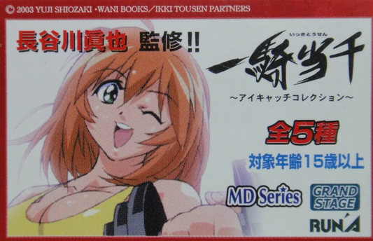 Run'A 2003 Grand Stage Ikki Tousen Dragon Destiny Gashapon MD Series 5 Collection Figure Set