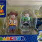 Medicom Toy Babekub 100% Project 1/6 Toy Story Woody Buzz Lightyear Little Green Men 3 Action Figure Set