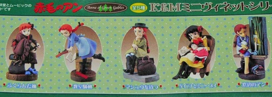 Kaiyodo Movic K&M World Of Masterpiece Theater Series Anne of Green 5 Collection Figure Set