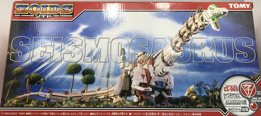 Tomy Zoids 1/72 EZ-069 Storch Side Of Empire Seismosaurus Type Model Kit Action Figure Set