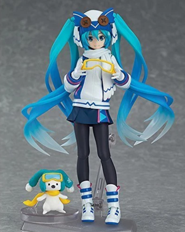 Max Factory Figma EX-030 Vocaloid Hatsune Snow Miku 2016 Snow Owl ver Action Figure