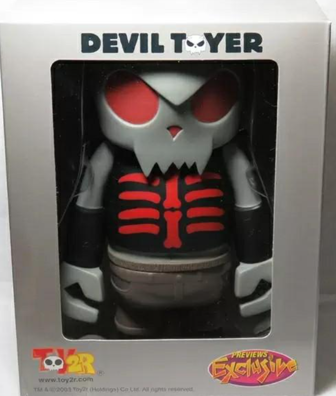 Toy2R 2003 Devil Toyer Previews Exclusive 8" Soft Vinyl Figure