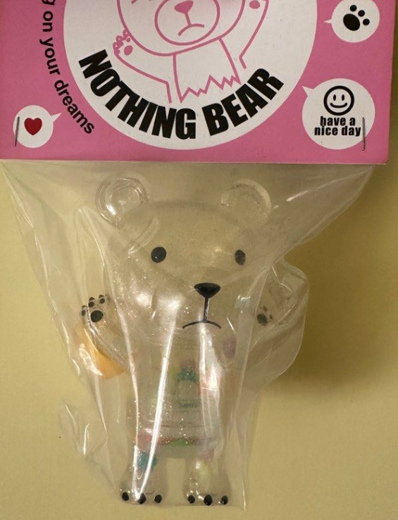 Shon Side The Little Hut Nothing Bear All Clear ver 4.5" Soft Vinyl Figure