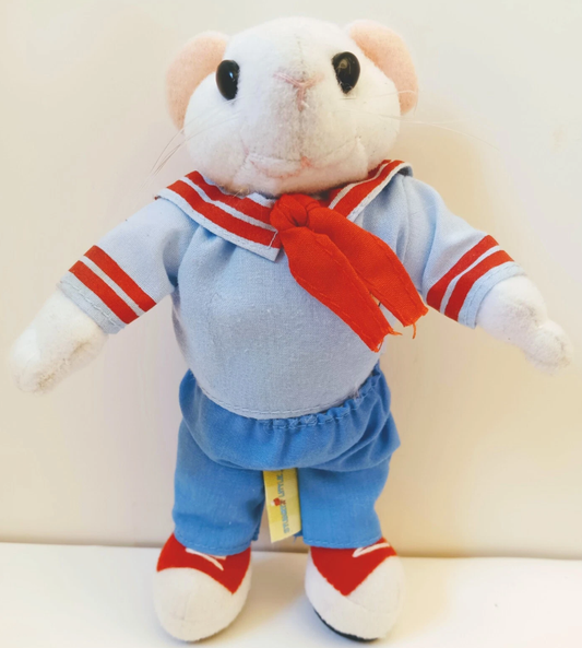 Stuart Little The Movie Sailor ver 6" Strap Mascot Plush Doll Figure