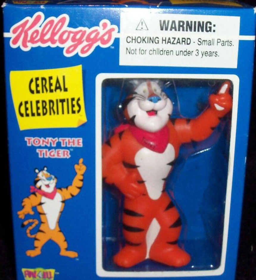 Fun4all 1998 Kellogg's Tony the Tiger 4" Trading Figure