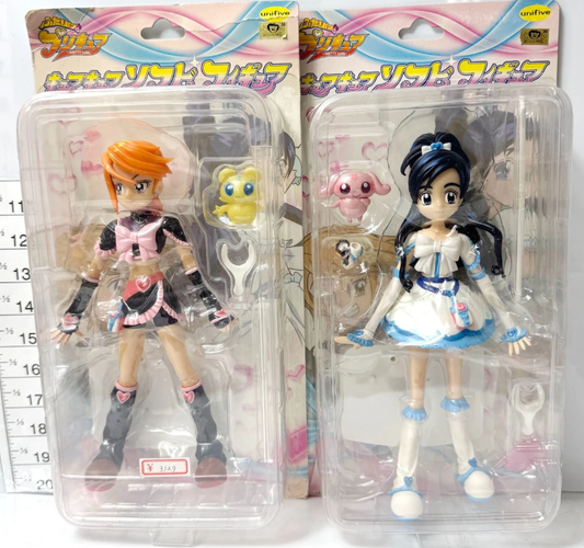 Unifive We Are Pretty Cure Black & White 2 9" Trading Figure Set