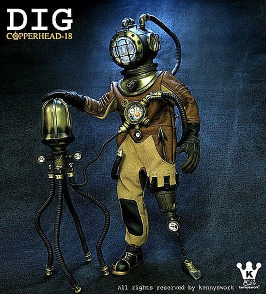 Hot Toys 1/6 12" Kenny's Work Copperhead-18 Action Figure